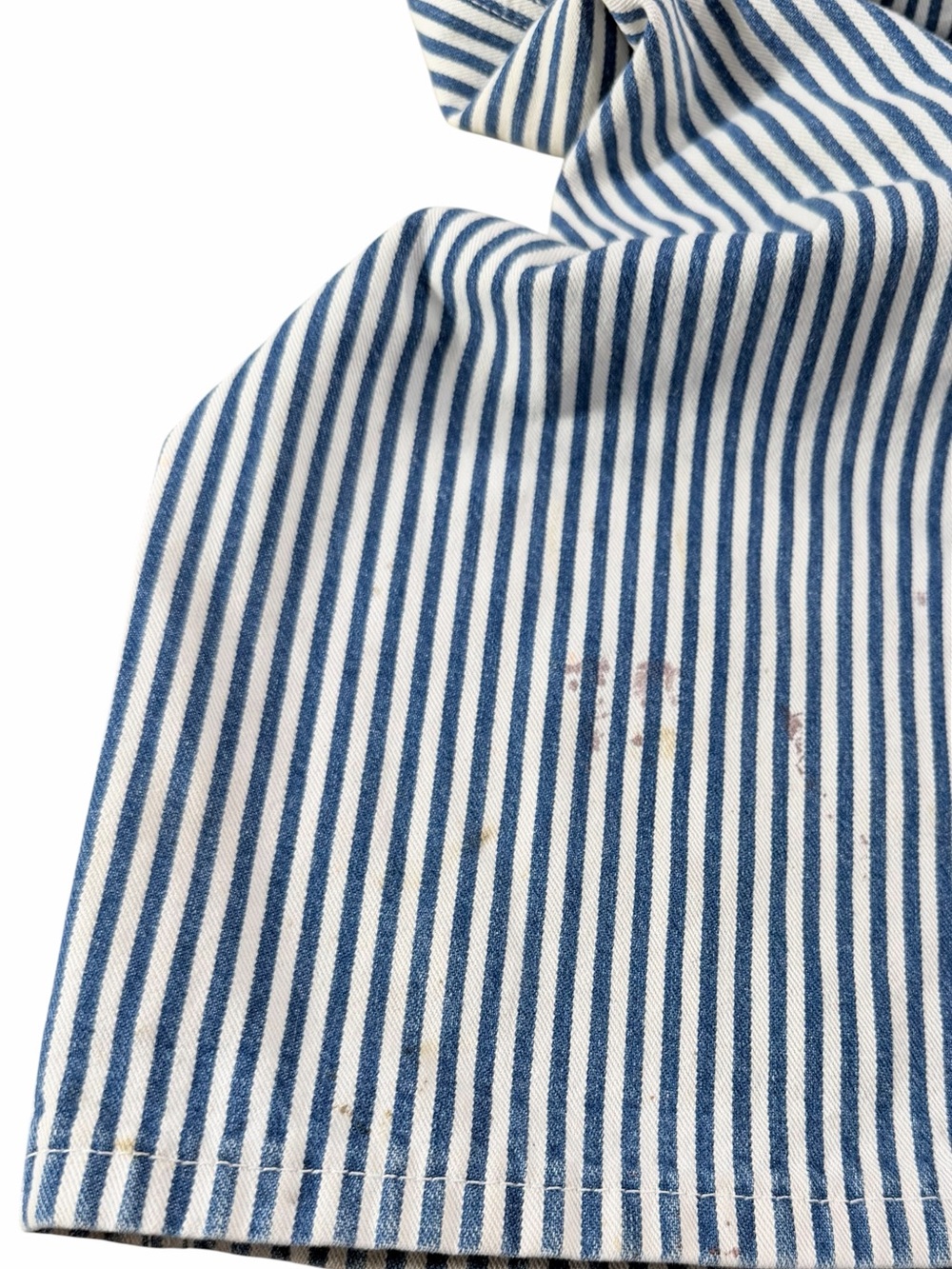 Big Mac 1970s Conductor’s Work Overalls In Very Good Vintage Condition BlueWhite - Picture 9 of 10